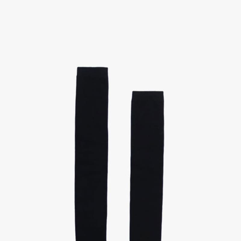 PINK PINEAPPLE OVER KNEE SOCKS_BLACK