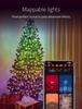 Tuya Smart WiFi Fairy Lights: Colorful LED String Lights for Christmas, Holidays, and Parties.