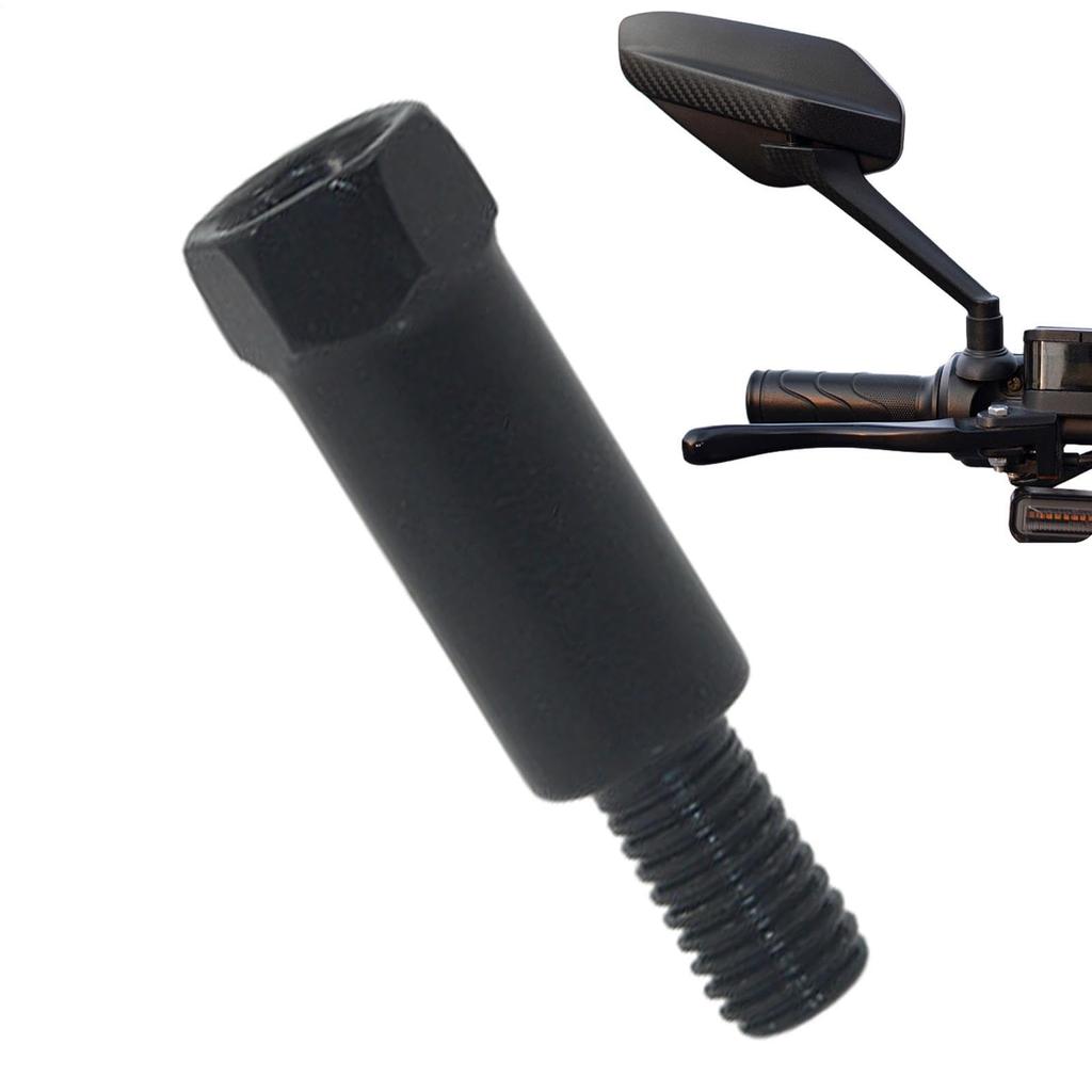 Motorcycle Mirror Conversion Adapter, Set of 2, For Motorcycles, Mirror, Screws, Adapters, Forward and