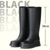 2024 Women's Classic High-Top Waterproof Rain Boots - Non-Slip, Thick Sole, Warm-Keeping
