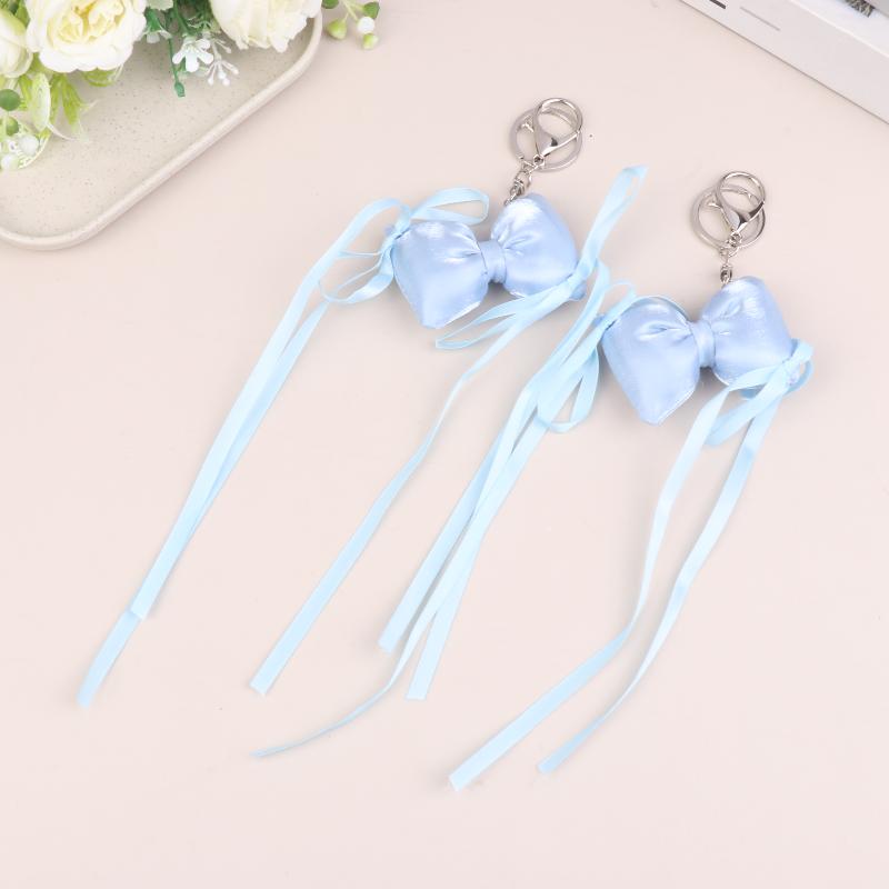 

Mini Bowknot Pendant Bag Accessories Cute Decoration For Bag Fluffy Soft Accessories Women S Phone Case Keychain Pendant