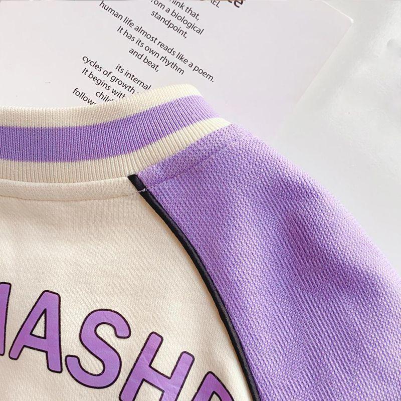 Autumn 2025 Kuromi Girls' Baseball Three-Piece Sports Set