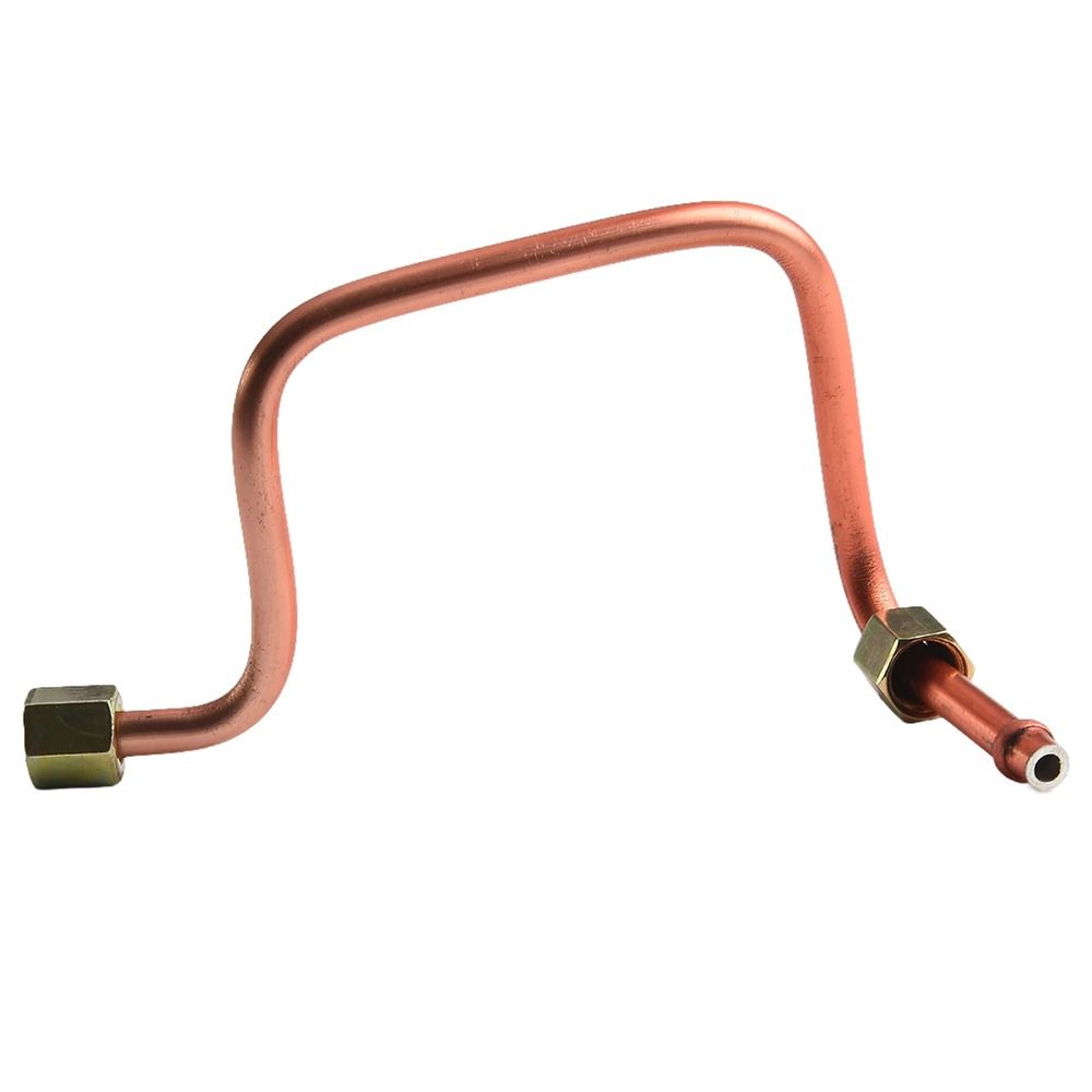 1Pcs 240mm Air Compressor Exhaust Tube Anti-overheating Copper-plated Aluminum Valve Tube Smooth Operation Air Line Hose