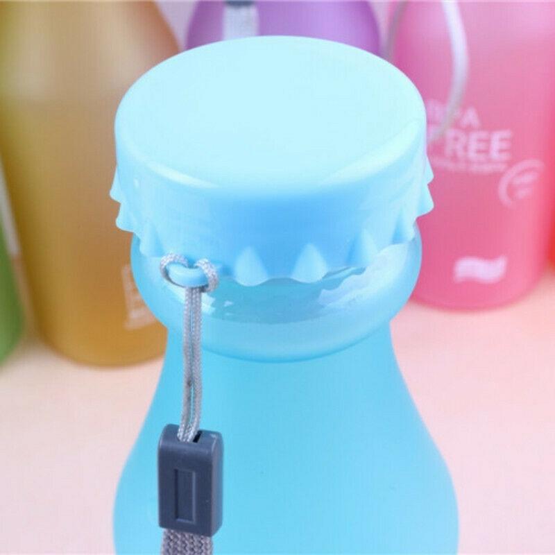 Robuste, auslaufsichere, tragbare Sport-Trinkflasche 550 ml für Radfahren und Camping