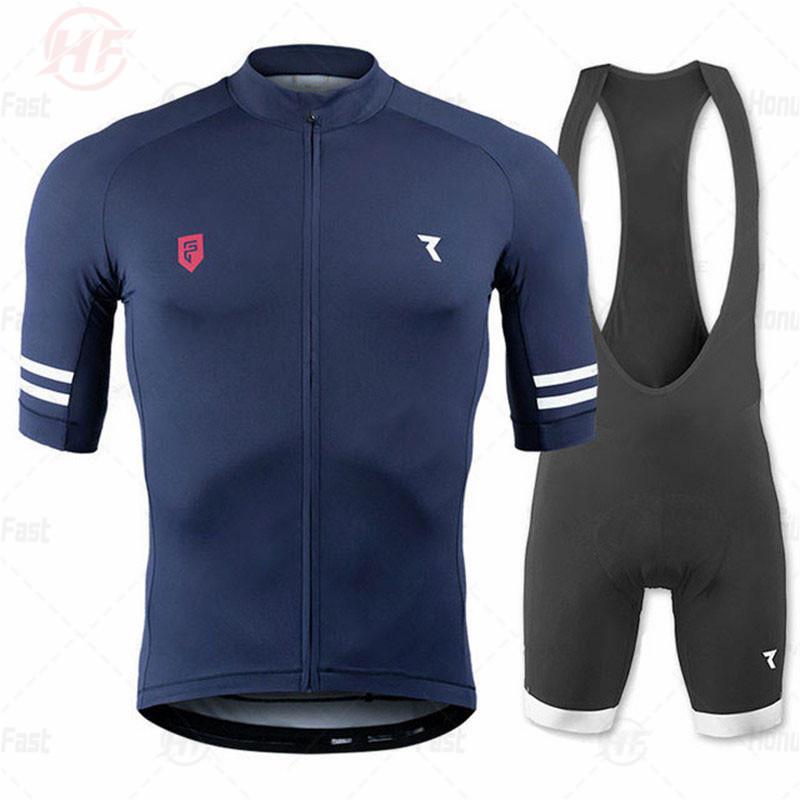 Zestaw odzieży rowerowej Garnitur rowerowy Uniform rowerowy RYZON Męski zestaw odzieży rowerowej Oddychający