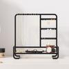 Elegant Metal Jewelry Stand with Tray Stylish Jewelry Stand Organizers Display Rack for Modern Home Accessory Storage