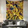 Saint Seiya Legend Continues Tapestry Background Cloth Fashion Print Background Wall Hanging Cloth Soft Christmas Gift