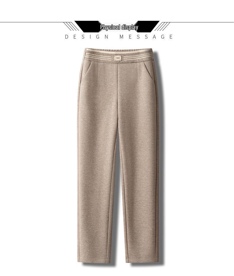 Schicke vielseitige Damen-Haremshose aus Samt mit hoher Taille - Herbst/Winter Kollektion 2025