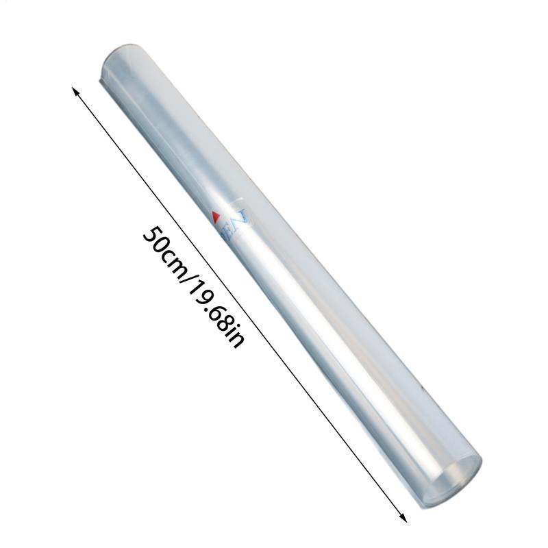 50x200cm Folie Protectoare Transparentă pentru Mașină cu 3 Straturi PPF Folie Protecție Vopsea Auto Anti-Zgârieturi Rezistentă la UV PVC