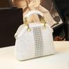 Crocodile Pattern Simple Atmosphere Middle-Aged Mother Bag Leather Shoulder Messenger Bag High Sense