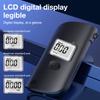 Portable Alcohol Detector LCD Screen Digital Breath Alcohol Tester Professional Drunk Driving Breath Analyzer Breathalyser
