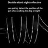 Heavy Duty Double Handle Dog Leash with Reflective Strips Double Strap for Dogs Leash for Pet Long Dog Leash GXQ16