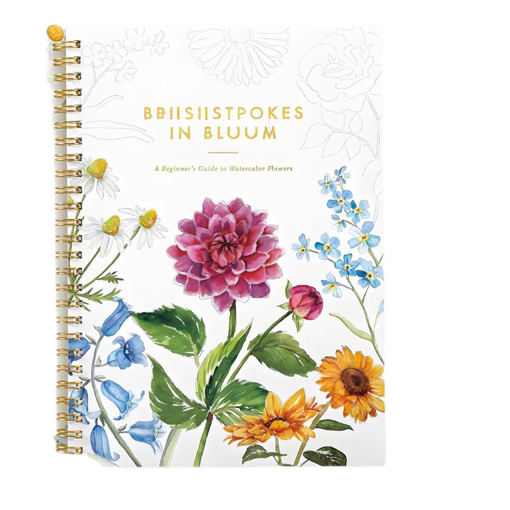 Cross-Border Bestseller: Watercolor Workbook for Painting and Coloring