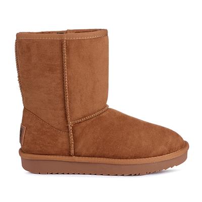 Xti Fur Mid-Calf Boots Brown 44623Bro