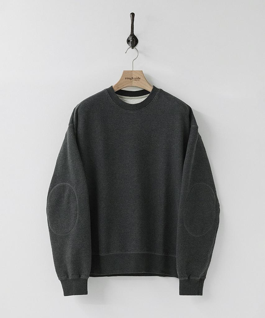 Leopeusaideu Oversized Sweat Shirt Graphite