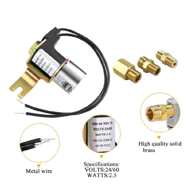 24 Volt Humidifier Water Controller Replacement With 3.5 Gallons Per Hour Flow For Household Humidifier 1042 1137