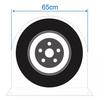 2 PEZZI Copriruota per Caravan Copritire per Caravan Motorhome Rimorchio Campeggio 65cm/78cm Accessori e Accessori RV