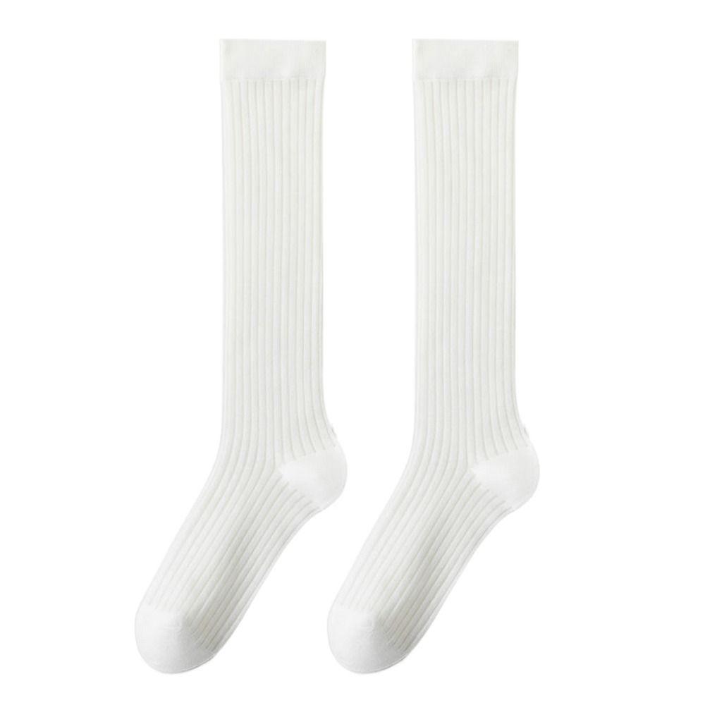 Cotton Thigh Tights Thin High Socks Casual Leggings