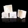 80x80 PVC Junction Box Wall Mount Cassette For Switch Socket Base Bottom Box Electrical Box Accessories