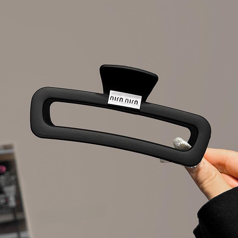 Hochwertige Brief-Matt-Haarspange für Frauen mit dickem Haar, Große Haiklammer-Haarspange für Hinterkopf-Dutt, Stirnband