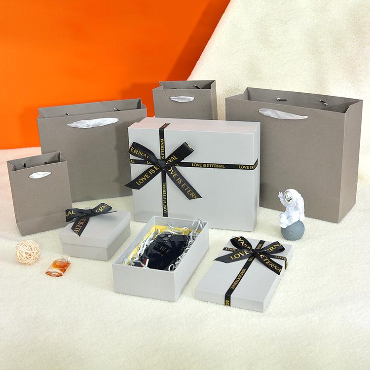 In-Stock Souvenir Ribbon Gift Box - Custom Birthday, Cosmetics, Lipstick & Apparel Packaging.
