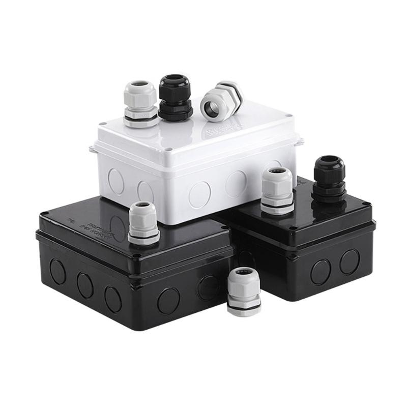 Outdoor Waterproof Junction Box Surfaces Mounted Underground Electrical Junction Box Cable Connectors Easy to Install