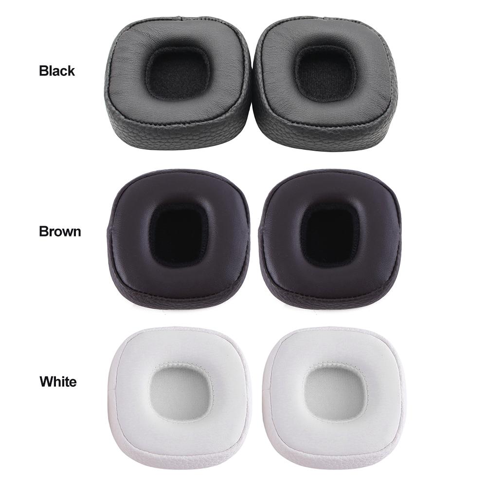 1 para zapasowych poduszek nausznych ze skóry proteinowej do słuchawek, nauszniki do zestawu słuchawkowego dla Marshall Major 4 / Major IV