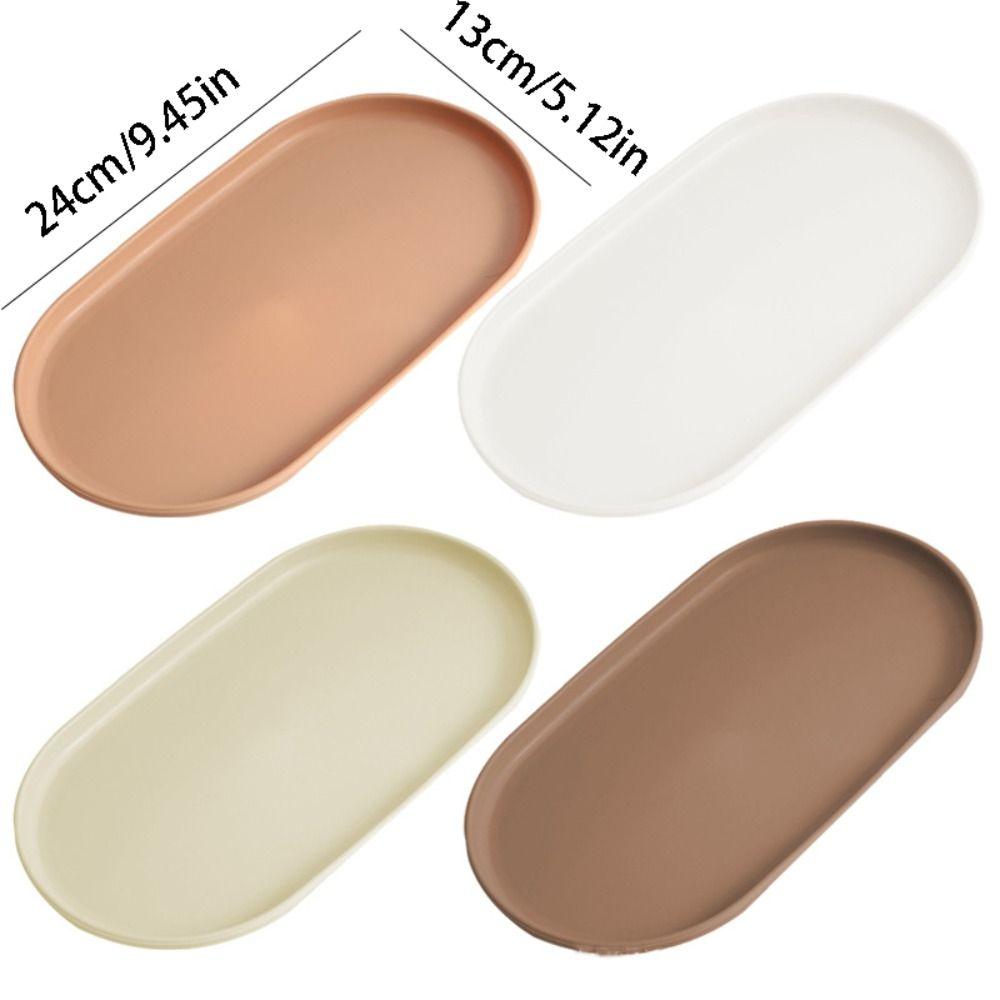 Stackable Dessert Tray Oval Dish Plate Kitchen Organizer Storage Tray  Wedding Party