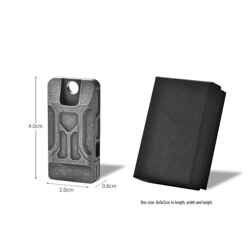 NuFeng Titanium Alloy Double-Tube Outdoor Survival Whistle