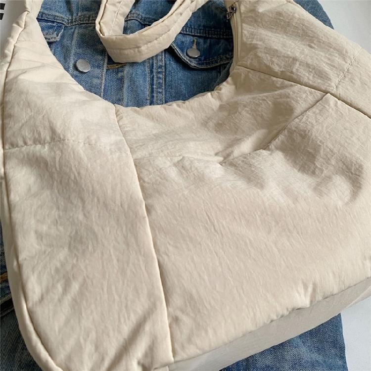 Shoulder Bag for Girl Women Handbag Solid Color Underarm Bag Crossbody Bag Tote