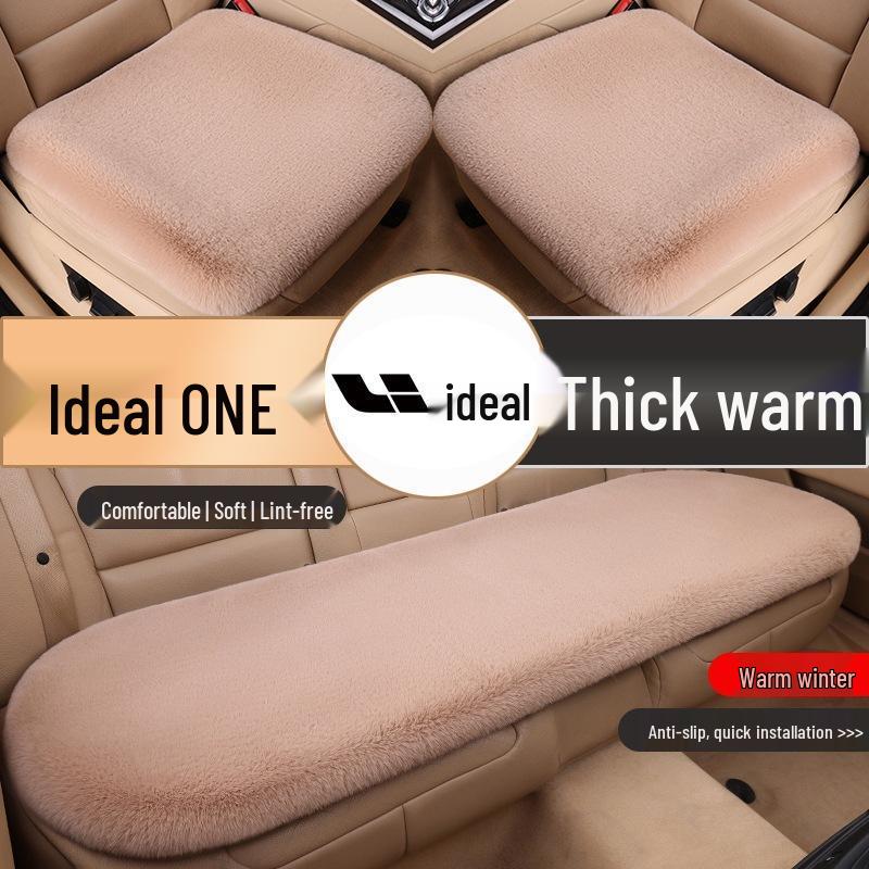 Winter Plush Seat Cushion for 2019-21 Li Auto ONE: Warm and Comfortable Car Accessory