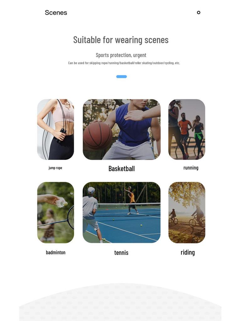 Prodyšné kolenní chrániče na suchý zip proti nárazu: Náraz pohlcující, pohodlné sportovní vybavení