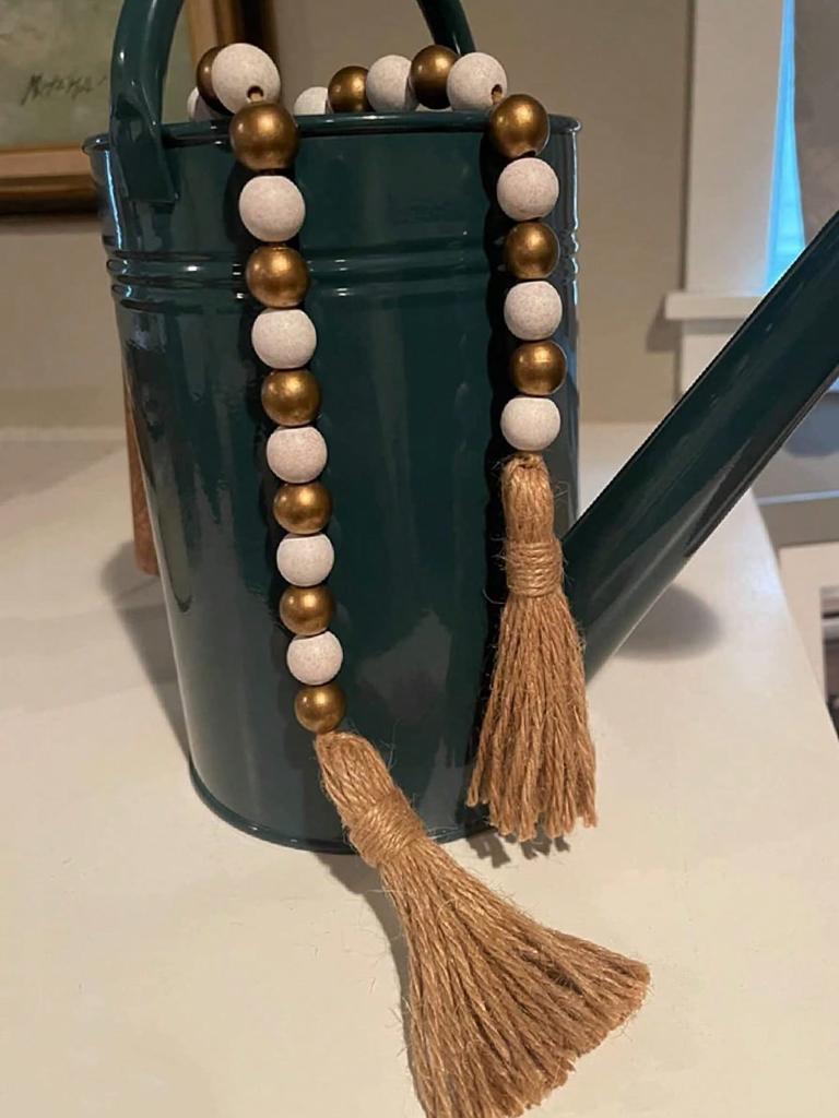 1pc Bead Decor Decoration Craft Home Party Decoration Items Retro Tassel Bead Skewers