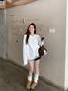 Women's Long-Sleeve Lace Patchwork Velvet T-Shirt - Double-Sided, Slimming, Warm, Autumn/Winter.