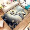 Wildfuchs Muster Druck Große Teppiche Teppich für Zuhause Wohnzimmer Schlafzimmer Sofa Fußmatte Dekoration Rutschfester Boden Pay Mat