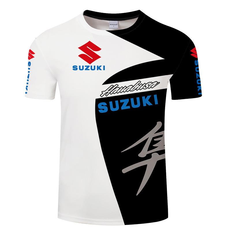 Men's 3D Printed T-Shirt Outdoor Fitness Car Race Breathable Quick Drying Sports Short Sleeve O-Neck Pullover Casual Top