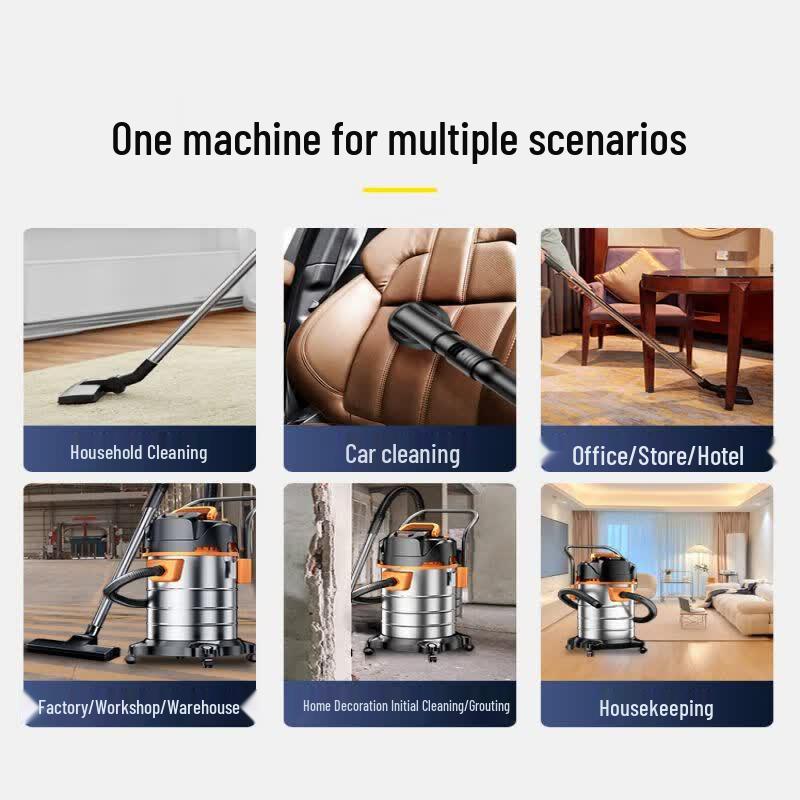 Jianipu High-Power Industrial Wet/Dry Vacuum Cleaner