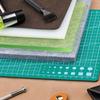 Leather Tools with Hammer Cutting Mat Leather Hole Punch Tool Leather Craft Tool Leather Stamping Tools Craft Supplies