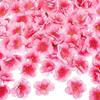 100Pcs Peach Blossom Simulation Petals Clear Artificial Rose Flowers  Household