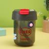 Large Capacity 330ml Portable Plastic Water Bottle With Straw Cute Cartoon Design Sealed Leak Proof Cup For School Office Travel MIT