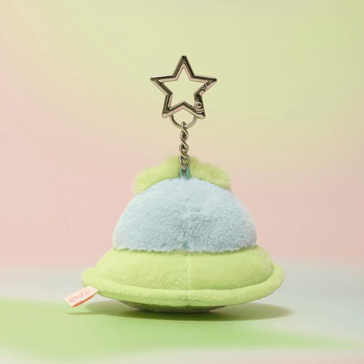 TREASURE TRUZ Planet Mini Plush Key Ring
