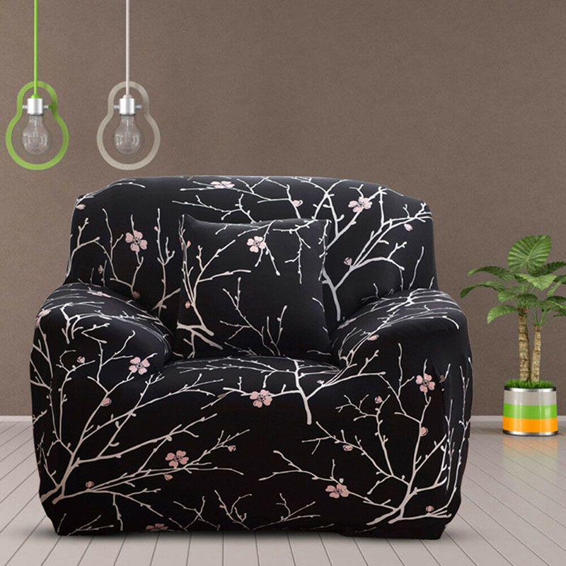 Elegant Floral Stretch Chair Sofa Love Seat Covers With Soft Texture And Excellent Fit