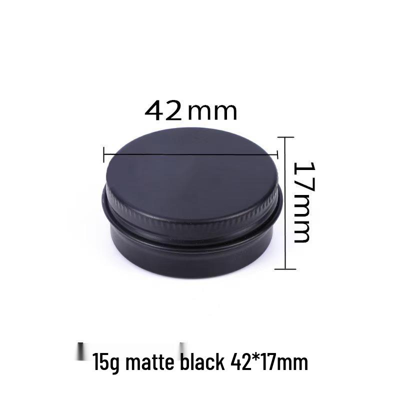 5g-250g Multi-Size Multi-Color Threaded Aluminum Tea Box Metal Can