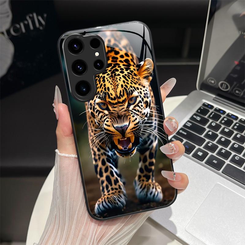 

For Samsung Galaxy S23 Ultra/S25 Ultra Phone Case Trendy Fantasy Design Tempered Glass Hard Bumper Full Protection Back Covers S25 Ultra 5G