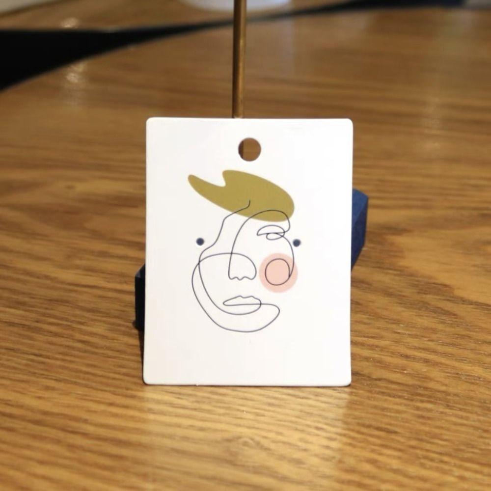 100PCS Paperboard Necklace Paper Card Beauty Jewelry Cardboard Earring Display Card  Jewelry Packing