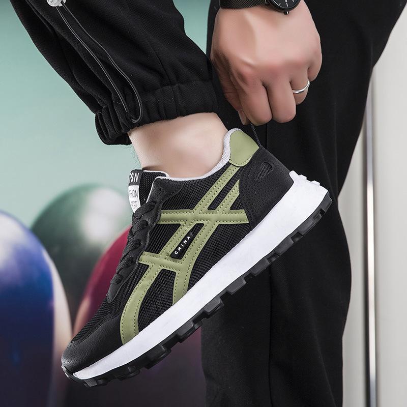 Buty Forrest Gump męskie wiosenno-letnie nowe buty męskie casual na platformie modne oddychające buty do biegania studenckie męskie