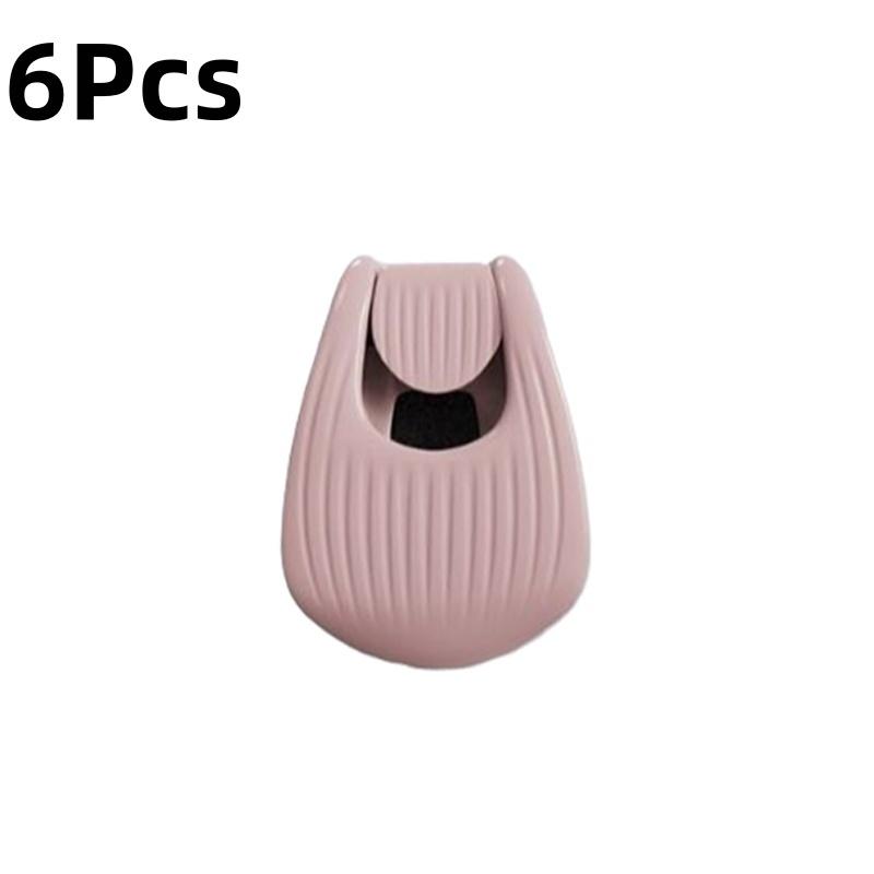 2/4/6Pcs Fishing Rod Holder Fixer Clip Compact Design Fishing Pole Holder Multiple Packets Adjustable Fish Rod Fixer