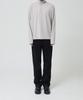 OX STUDIOS Soft Fluffy Half Zip-Up (Beige Gray)