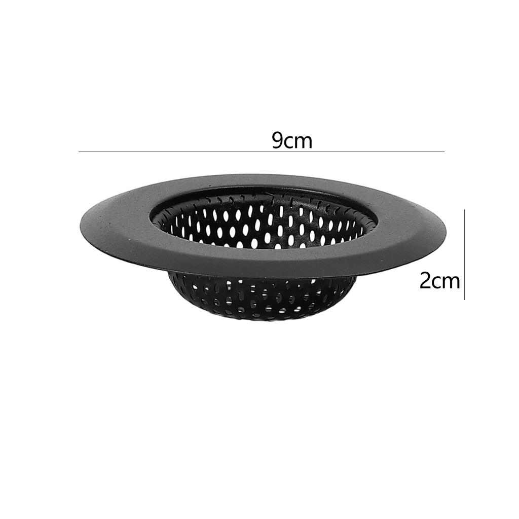10/1PCS Kitchen Sink Filter Stainless Steel Mesh Sink Strainer Filter Bathroom Sink Strainer Drain Hole Filter Trap Waste Screen
