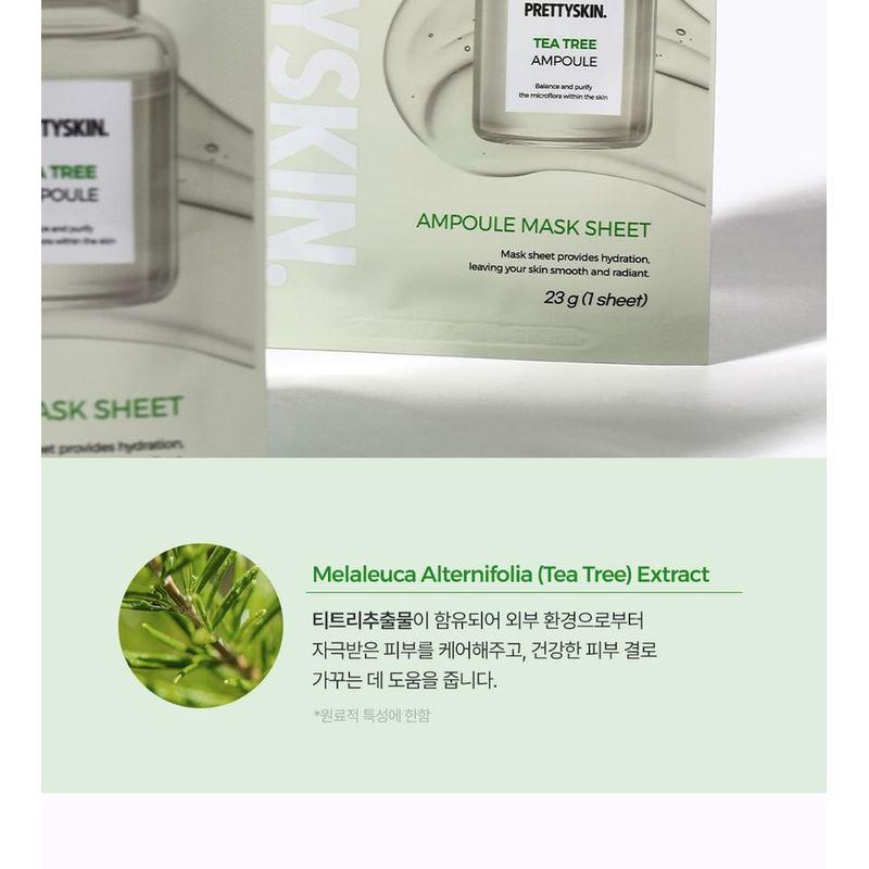 Schöne Haut - Ampullen-Maskenblatt - 5 Arten